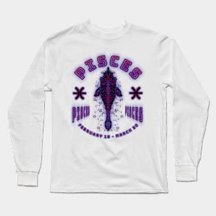 Pisces 2a Midnight Long Sleeve T-Shirt